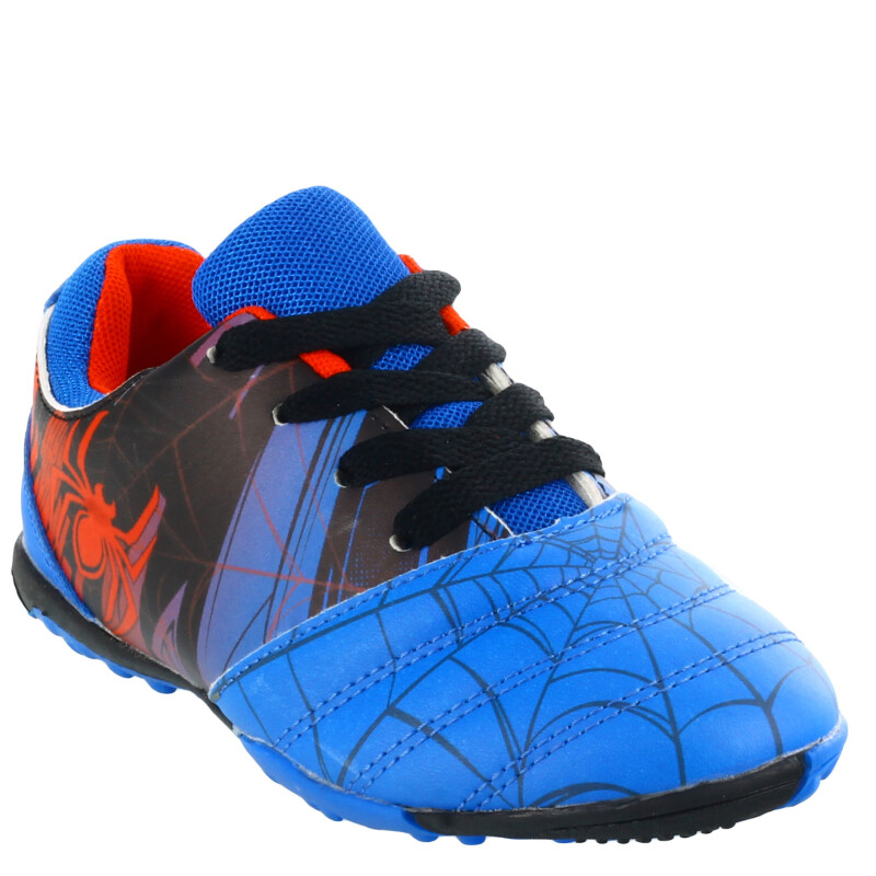 Championes de Niños Marvel Futbol 5 Spiderman Azul - Negro - Rojo