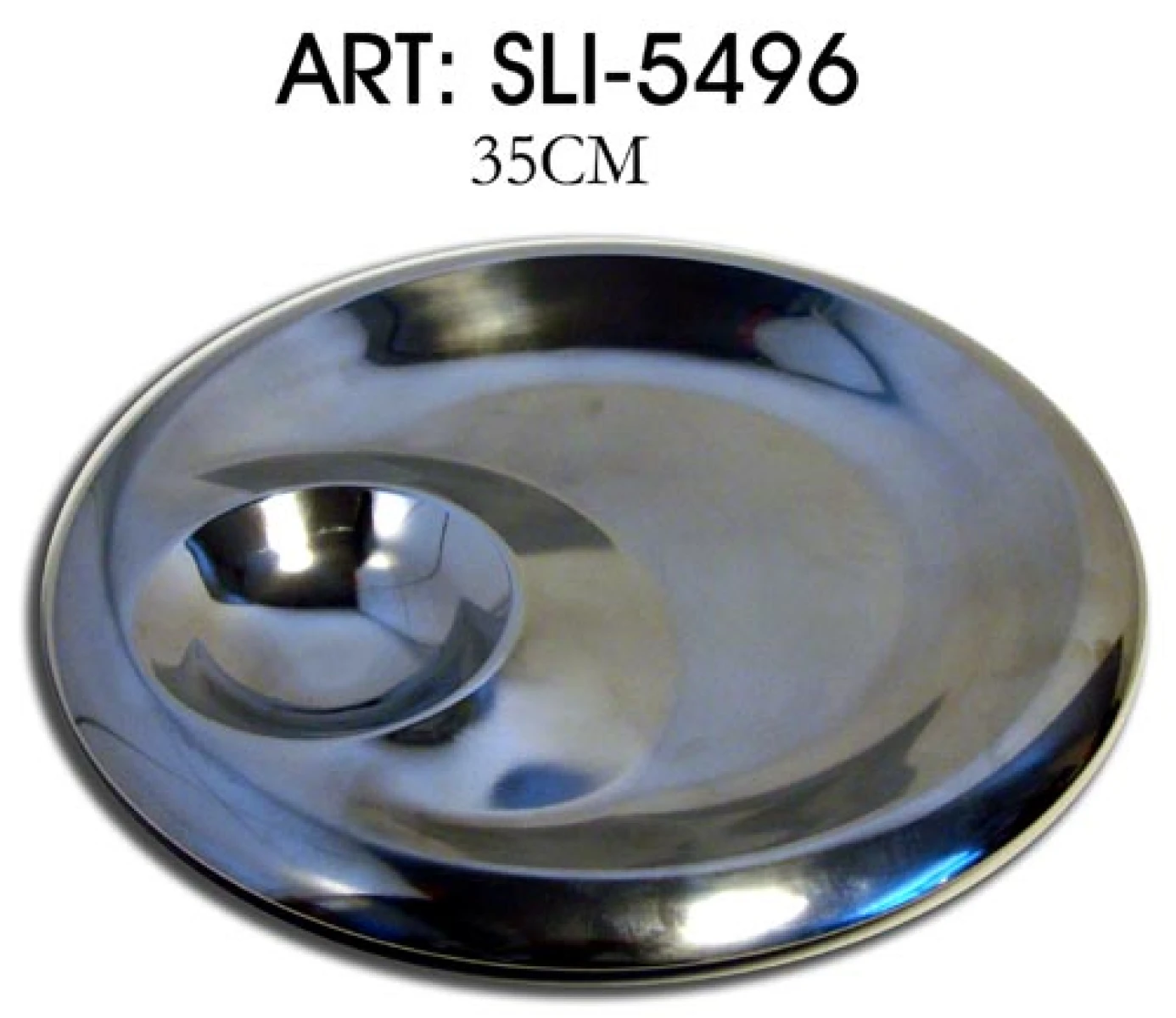 COPETINERO REDONDO CON DIVISION 36 CM SLI-5496 