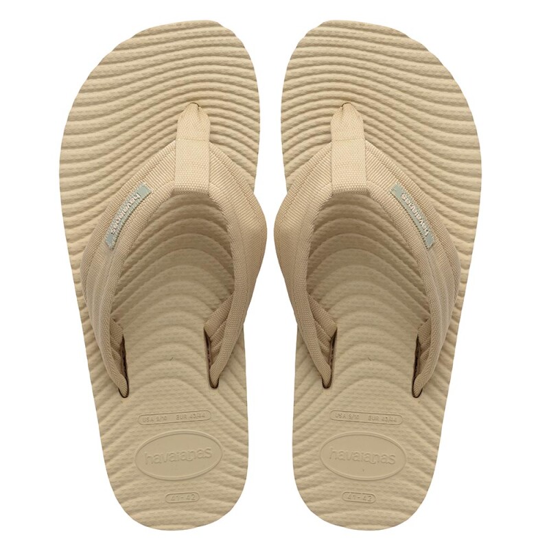 Sandalias Havaianas Surfer Coast Hombre Oro Rosado/arena