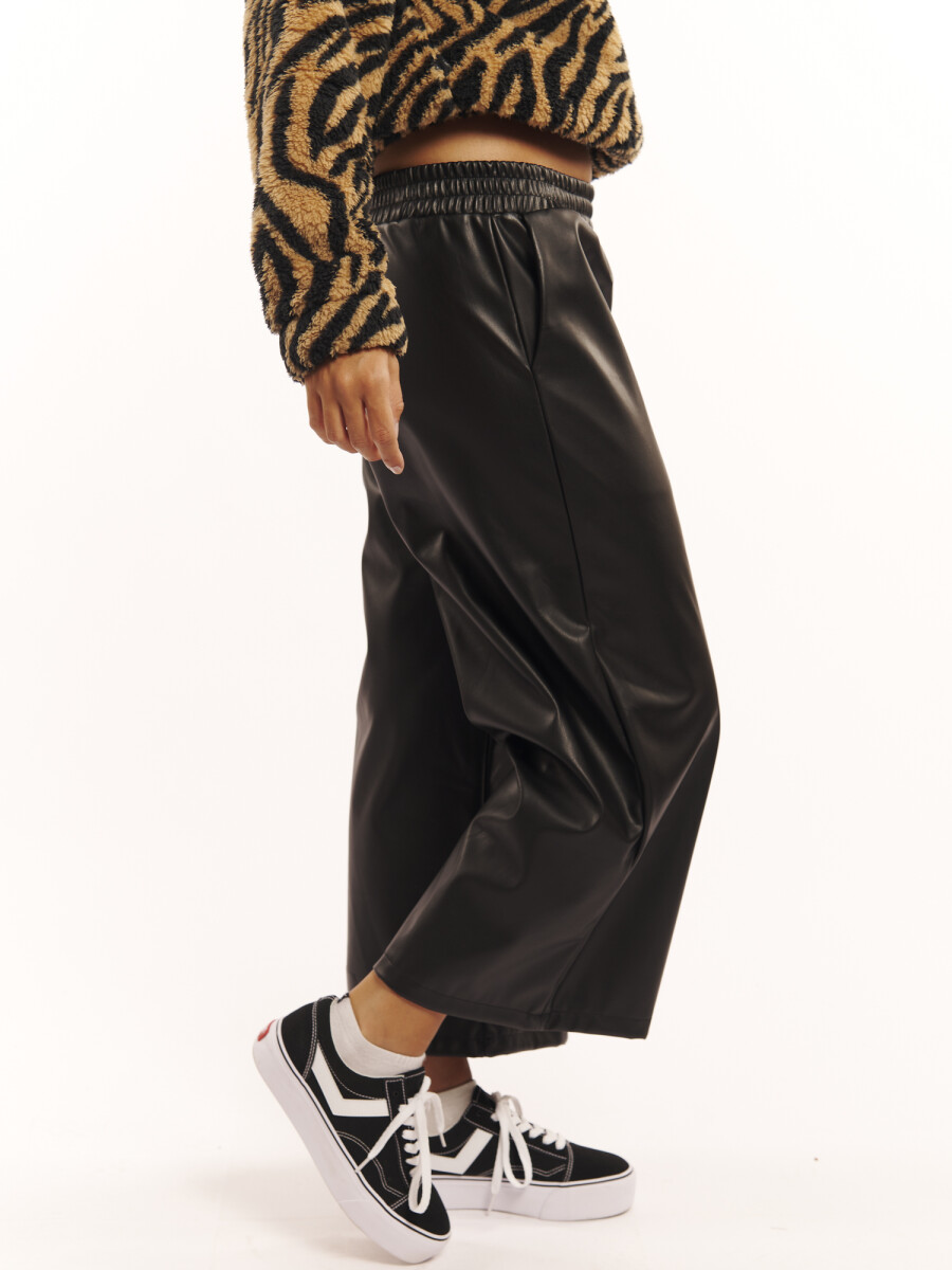 Pantalon DK cropped pu 