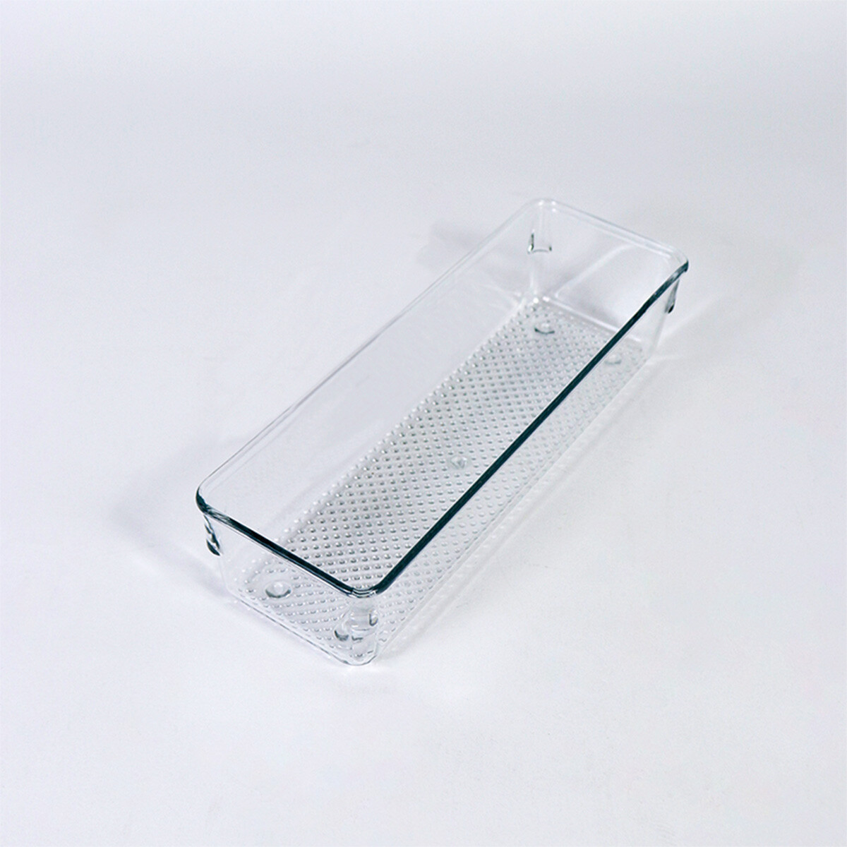 ORGANIZADOR RECT ACRIL TRANSP 23X8X5CM 