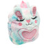 Mochila Jardin Infantil 3d Luces Led Rgb Peluche Animales Variante Color Rosado