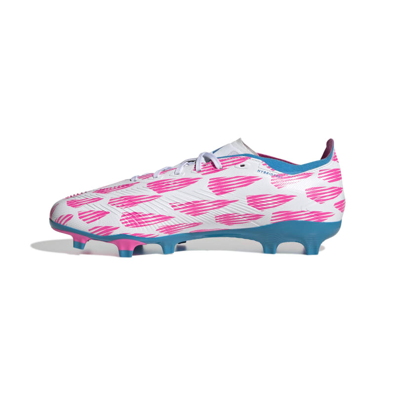 Championes Adidas Predator League Terreno Firme Blanco