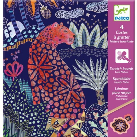Set x4 láminas para raspar Naturaleza