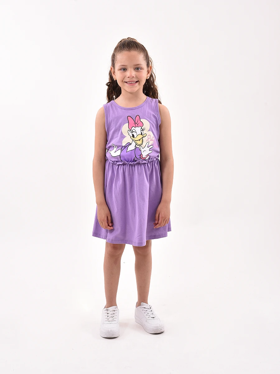 VESTIDO DAISY DUCK - VIOLETA 