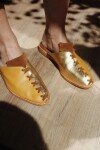 Suela Shoes Dorado Y Mostaza