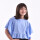 BLUSA RUEDA AZUL CLARO