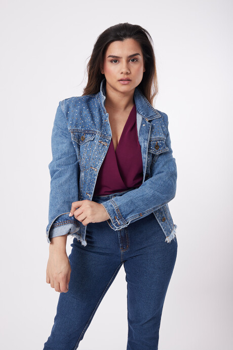 Chaqueta Street Emilia Jeans Oscuro