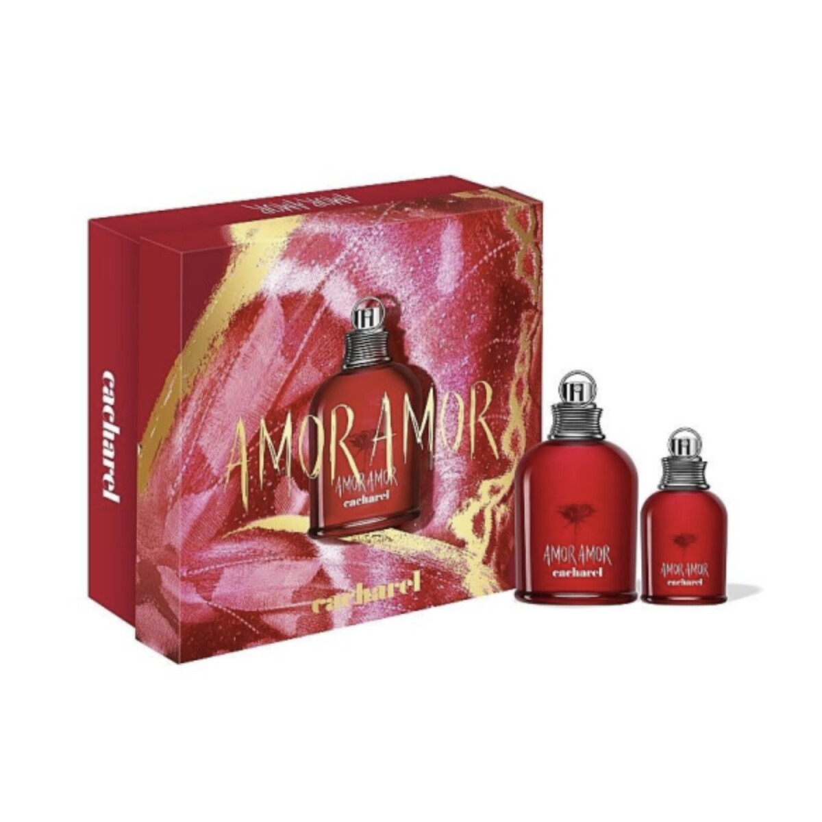 Set Perfume Cacharel Amor Amor EDT 100ML + 30ML 