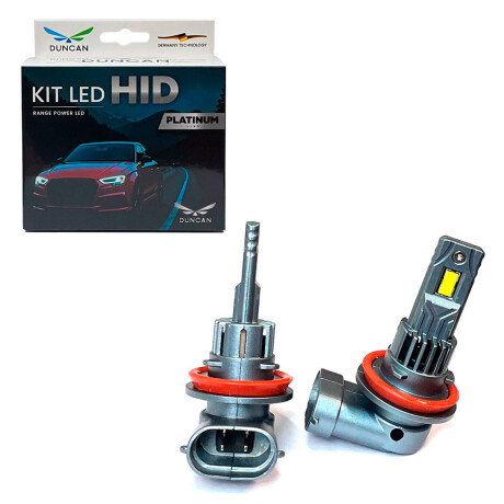 LAMPARA - LED 30W H11 12-24V PLATINUM BLISTER X2 DUNCAN LAMPARA - LED 30W H11 12-24V PLATINUM BLISTER X2 DUNCAN