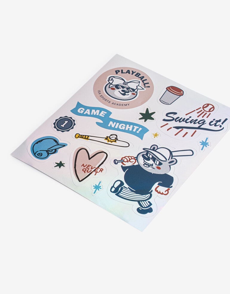 Rega Varios Set De Stickers Holográficos - Combinacion Multicolor