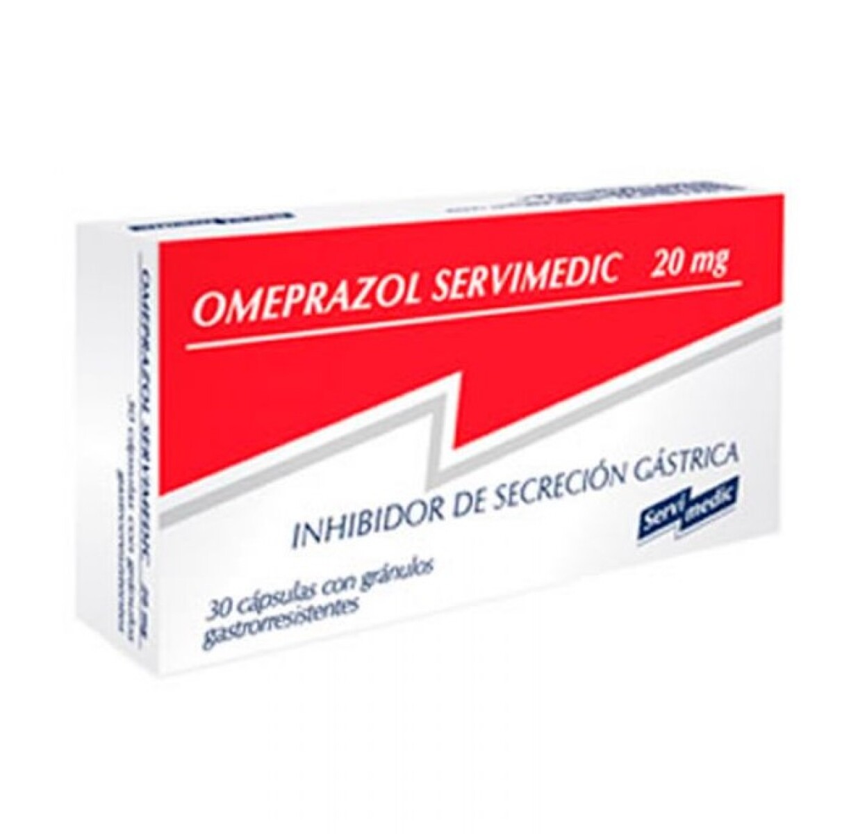 Omeprazol Servimedic 20mg 30 Cápsulas 