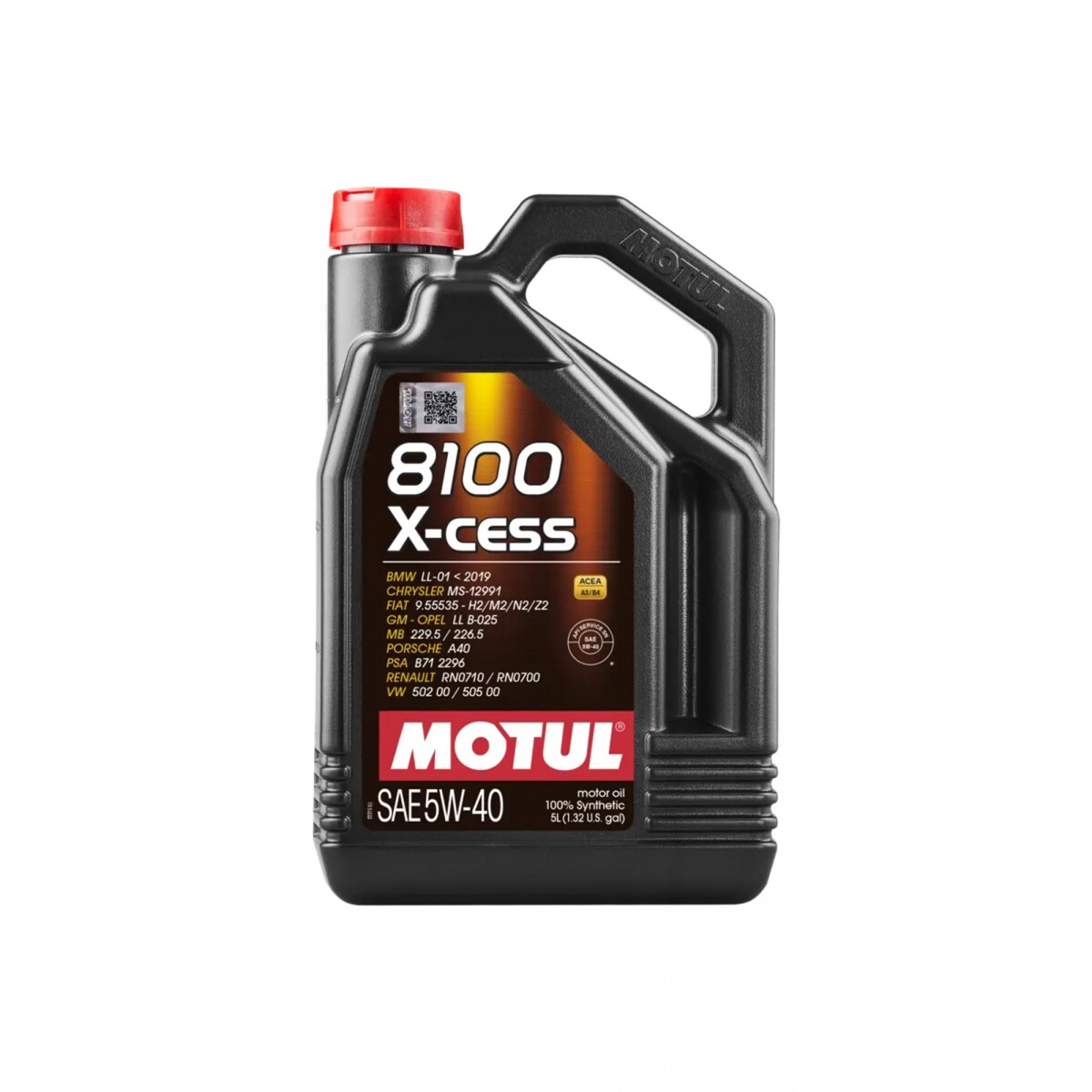 5W40 Motul 8100 X-Cess - 5L 