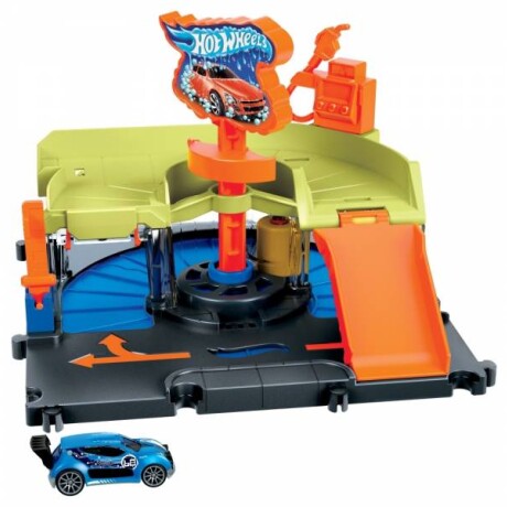 Playset Hot Wheels City Autolavado de la Cuidad HDR27 001