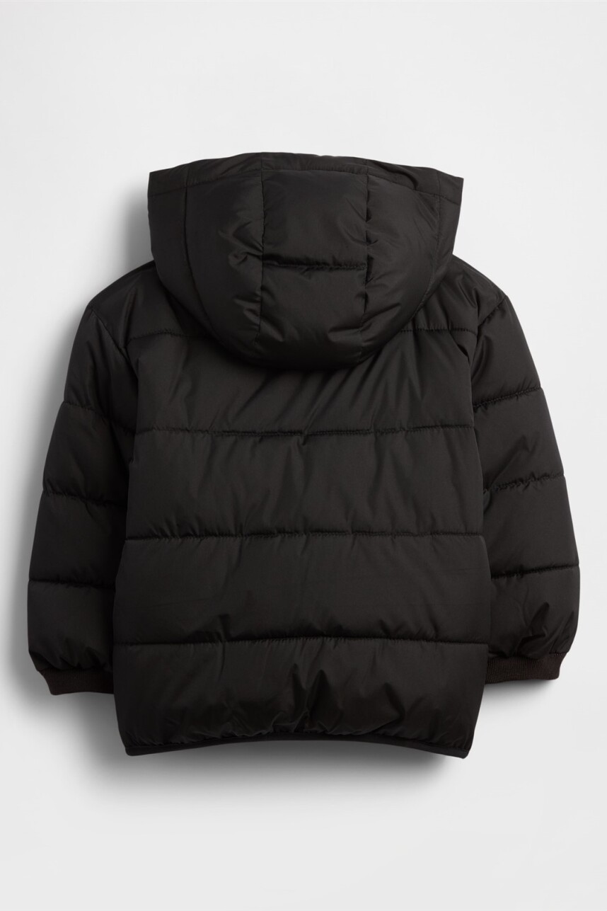 Campera Puffer Toddler Niño Black