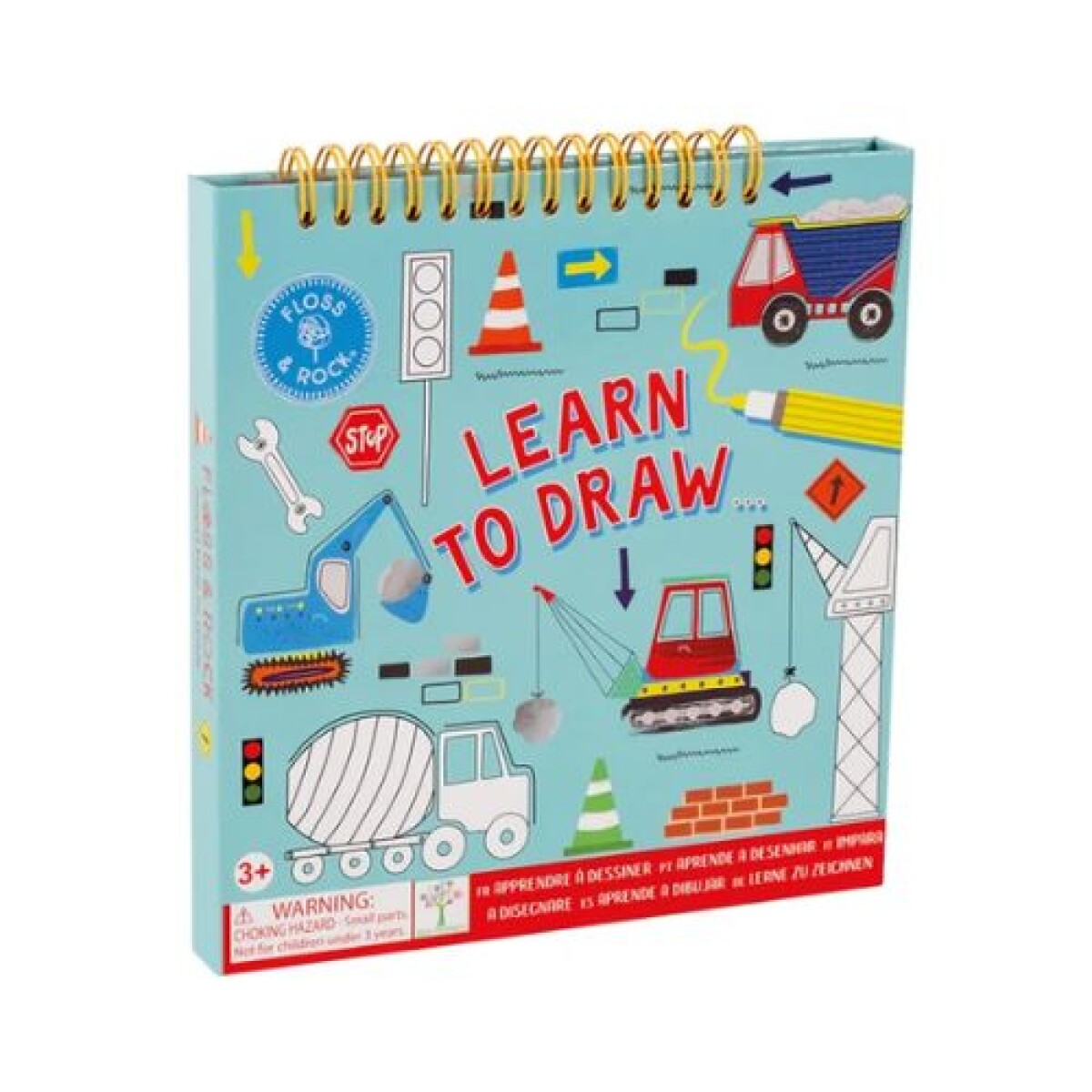 Aprende a colorear Multi Play Floss y Rock - Construccion - Aprende A Colorear Multi Play Floss Y Rock - Construccion 