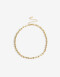Collares Cortos Metal Collar Corto De Acero - Dorado
