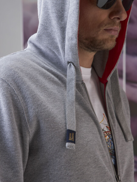 FLEECE HUNTER 4.0 GRIS CLARO MELANGE