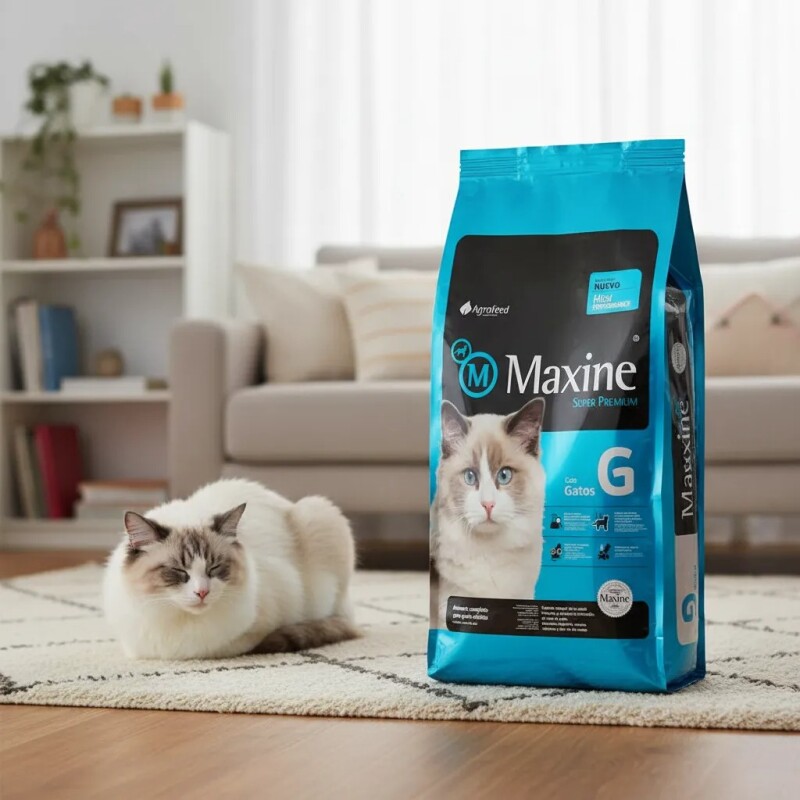 MAXINE GATOS ADULTOS 7.5 KG + VARITA CON CASCABEL DE REGALO