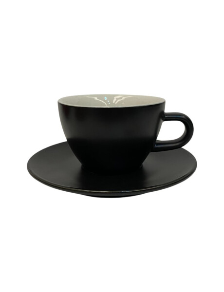 TAZA DE CAFE 180ML CON PLATO PORCELAN ESPECIAL NEGRO MATE SELECTA TAZA DE CAFE 180ML CON PLATO PORCELAN ESPECIAL NEGRO MATE SELECTA