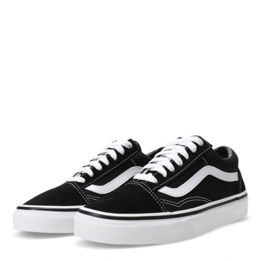 Championes Unisex VANS Old Skool Negro - Blanco