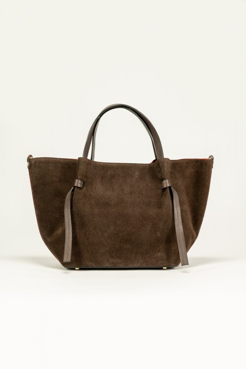 Cartera de gamuza Daily Tostado