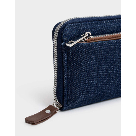 Billetera Azul Gastado