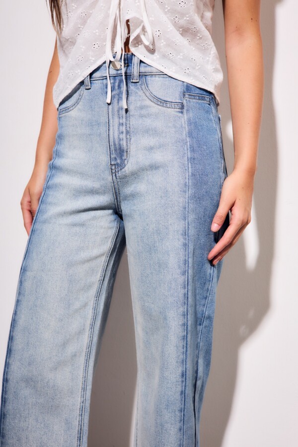 Jean Combinado Denim