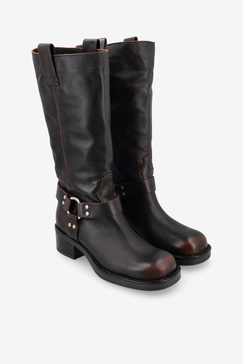 BOTAS BIKER Marron
