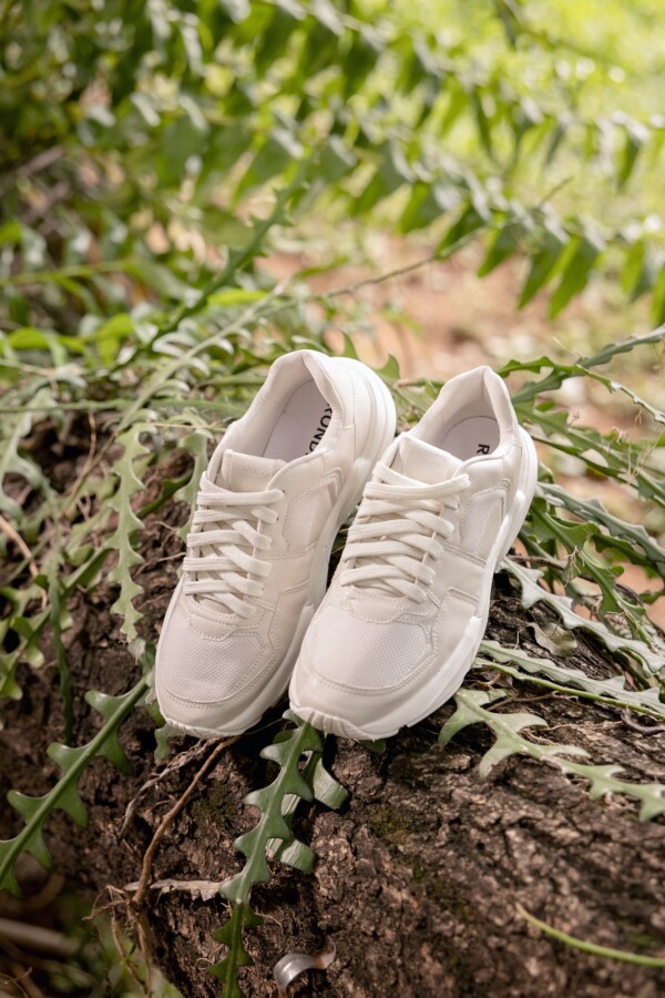 Calzado Casual. Blanco