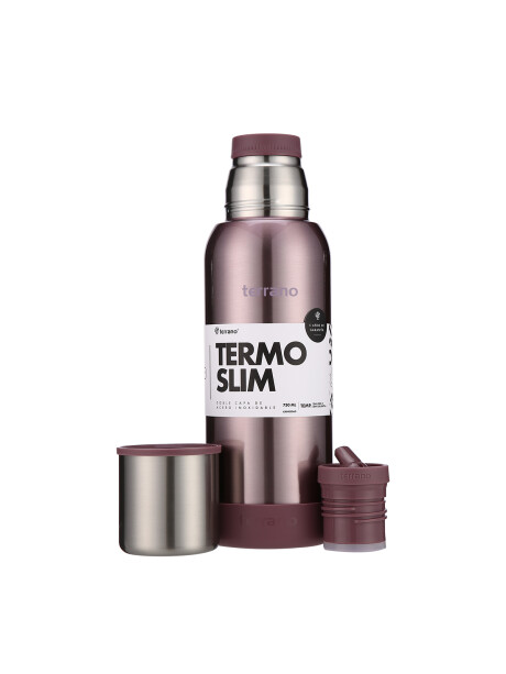 Termo Premium Slim 750ML. Lila Metalizado