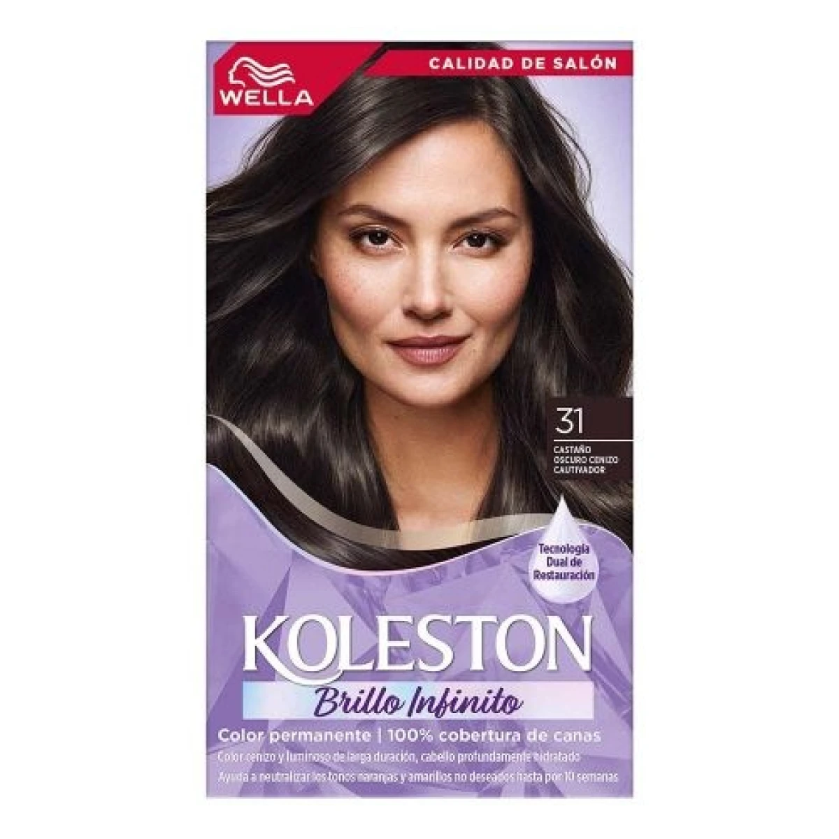 Koleston Kit 31 CastaÒo Oscuro Ceniza 