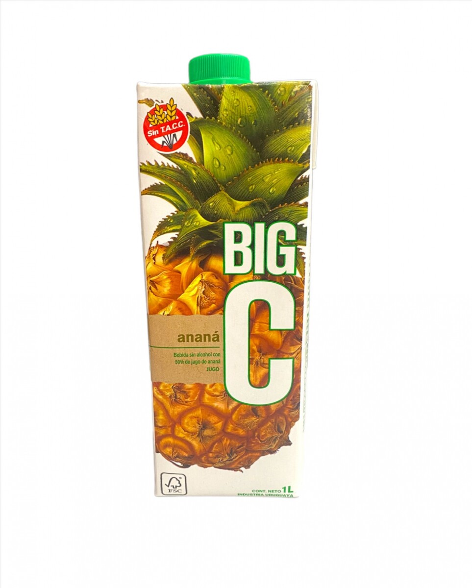Jugo Big C 1 lt - Ananá 
