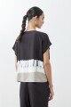 Blusa tie dye gris