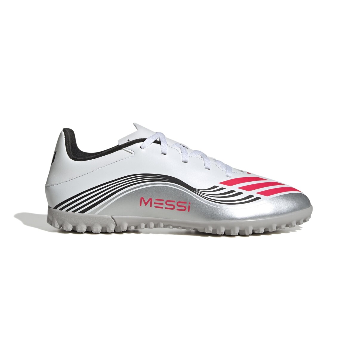 Futbol5 Adulto (TF) - Adidas - ADIDAS CHAMPION F50 MESSI FUTBOL TF de Hombre - JP7445 - Blanco-rosado 