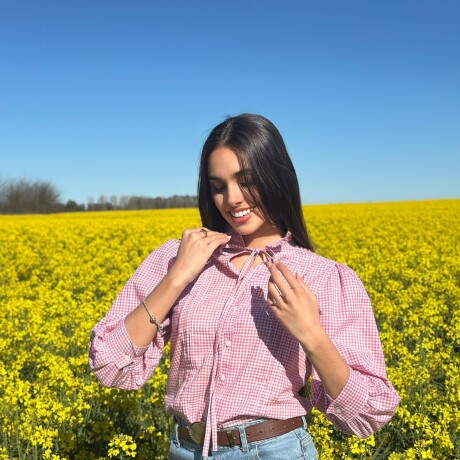Blusa Vichy Rosa