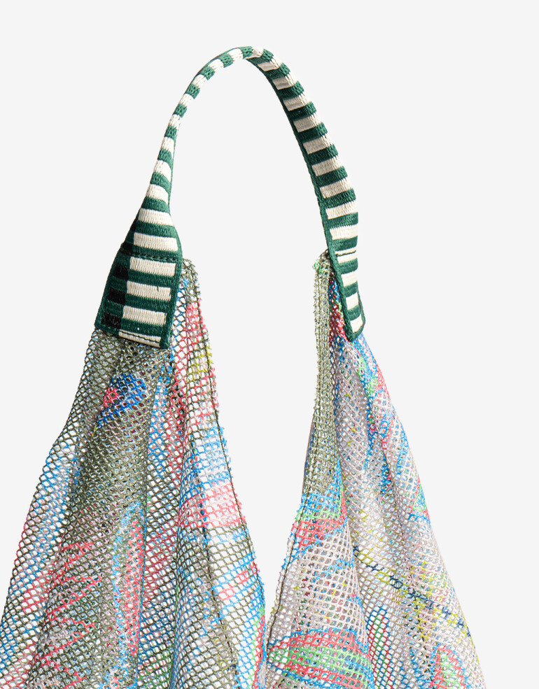 Saca Cartera Saca De Red - Estampado Flores