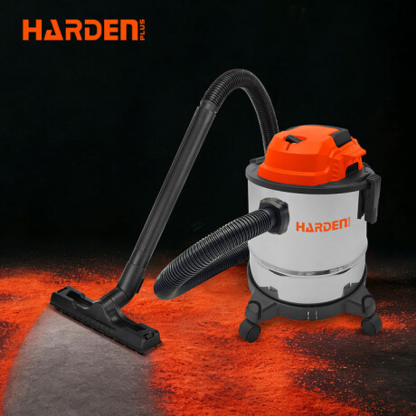 ASPIRADORA SECO-HUMEDO 12LT TANQUE AC INOX 1200W HARDEN ++ N/a