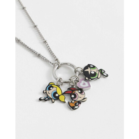Collar Multicharm ''chicas Superpoderosas'' Combinacion Multicolor