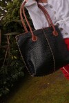 All Season Bag Dark Blue / Camel