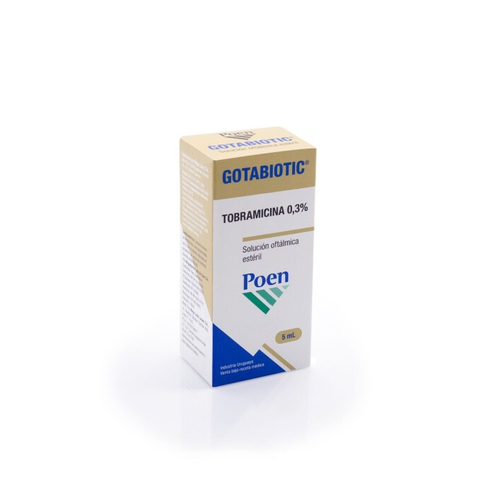 GOTABIOTIC 0.3% FR. X 5ML única