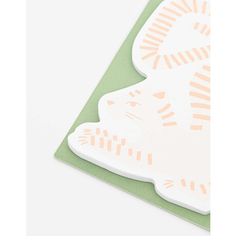 Sticky Notes Tigre Combinacion Multicolor