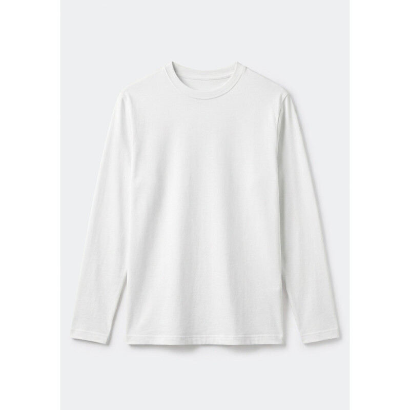 CAMISETA ML MASC BRANCO