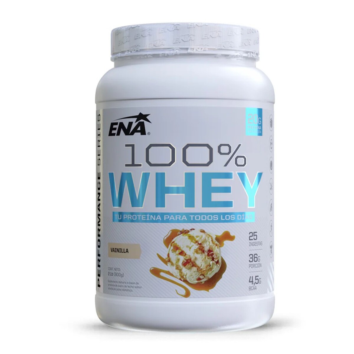 ENA 100% Whey 2Lb - Vainilla 