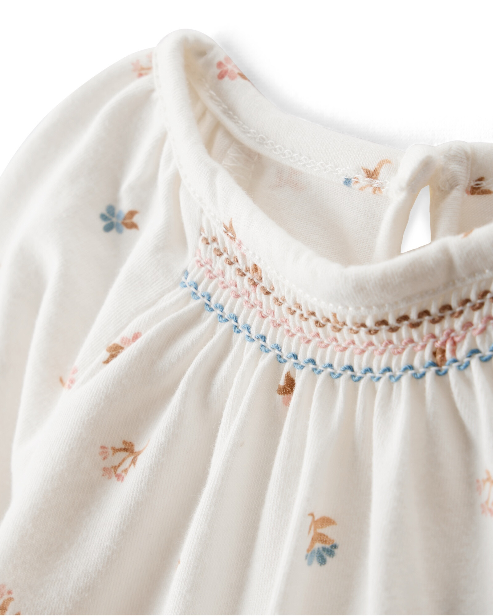 Body de algodón, diseño floral Body de algodón, diseño floral