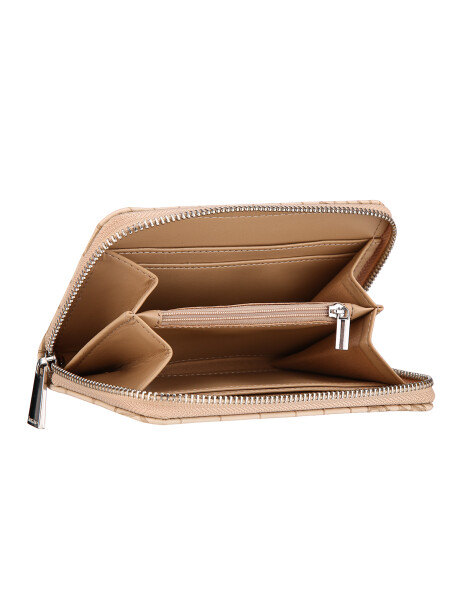 Monedero Brasil II Croco Taupe