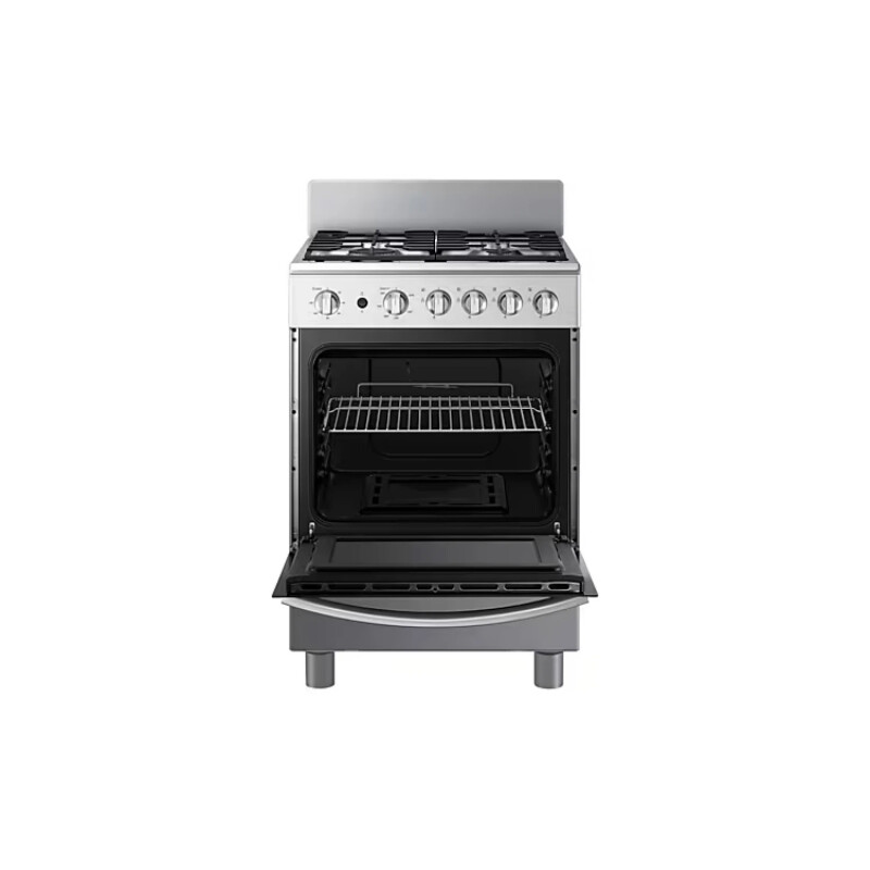 Cocina a Gas Samsung con 4 Quemadores Silver