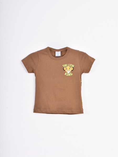 REMERA THE LION KING TOSTADO