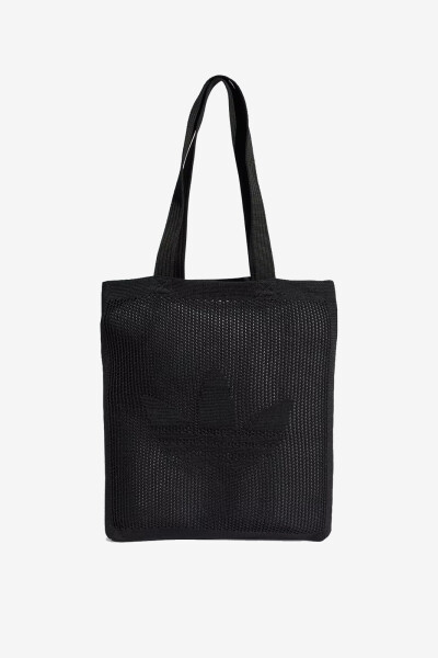 BOLSO TOTE DE CROCHET Negro