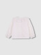 Camisa Cuello Bordado Blanco Roto